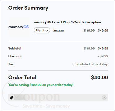 Memoryos Coupon Code