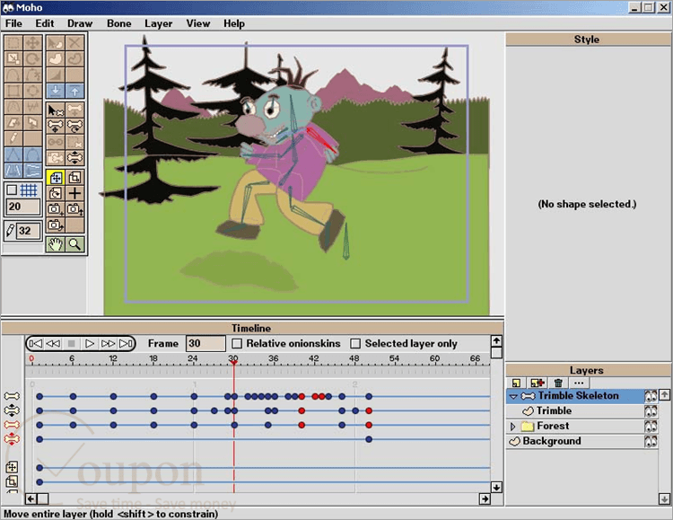 Moho Screenshot