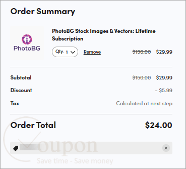 Photobg Coupon Code