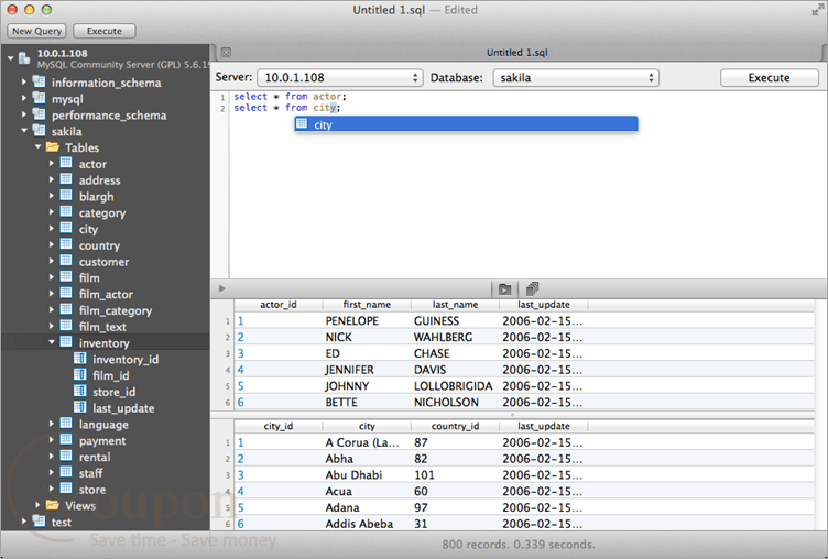 Sqlpro For Mysql Screenshot
