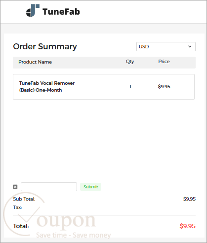 Tunefab Vocal Remover Coupon Code
