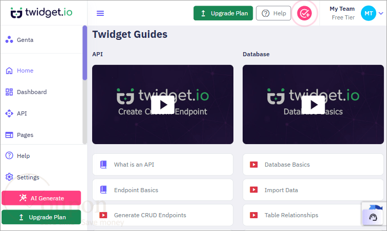 Twidget Io Screenshot