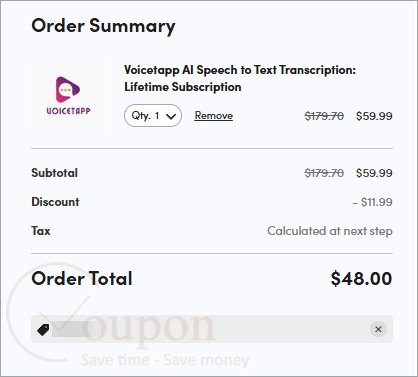 Voicetapp Ai Coupon Code