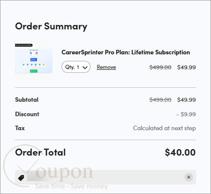 Careersprinter Coupon Code