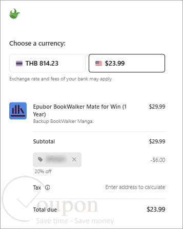 Epubor Bookwalker Mate Coupon Code