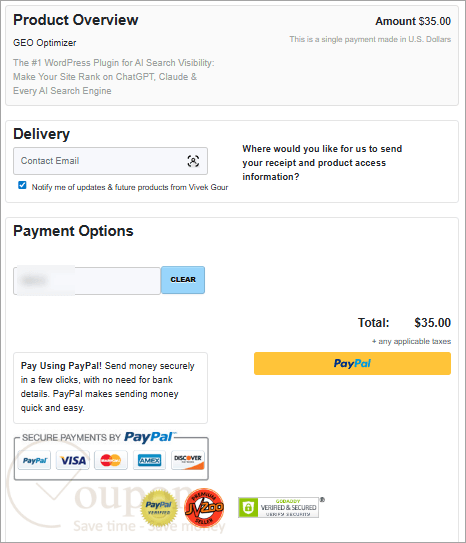 Geo Optimizer Coupon Code