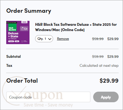 Hr Block Coupon Code