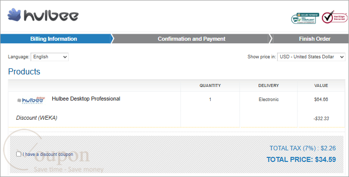 Hulbee Desktop Professional Coupon Code