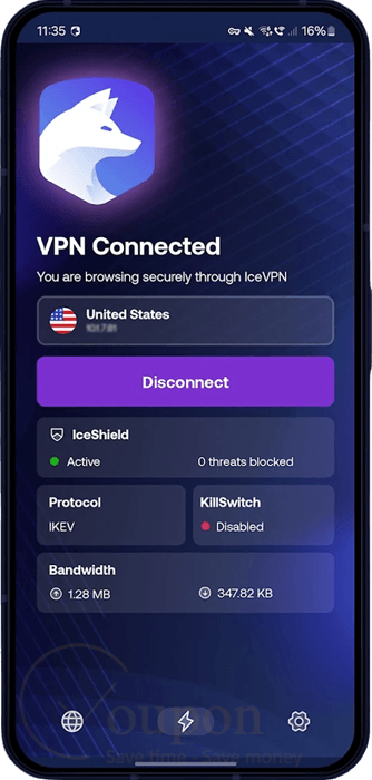 Icevpn Screenshot