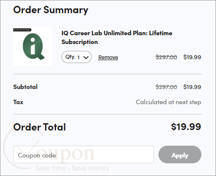 Iq Career Lab Coupon Code