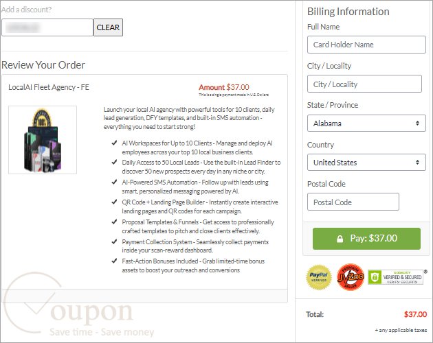 Localai Fleet Coupon Code