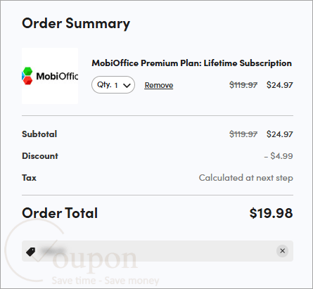 Mobioffice Coupon Code