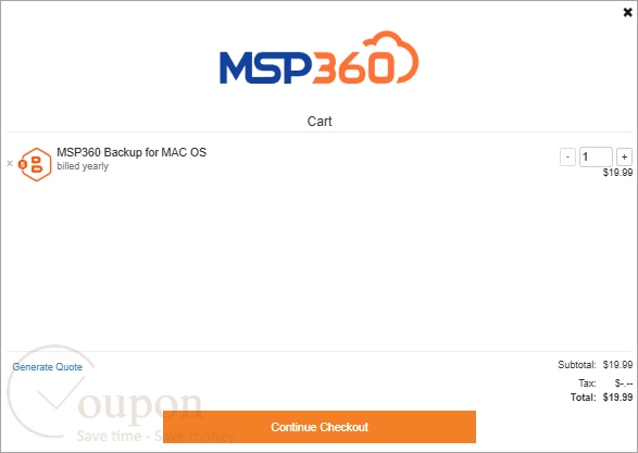 Msp360 Backup Coupon Code