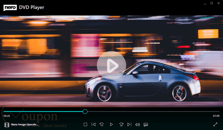 Nero Dvd Player Screenshot