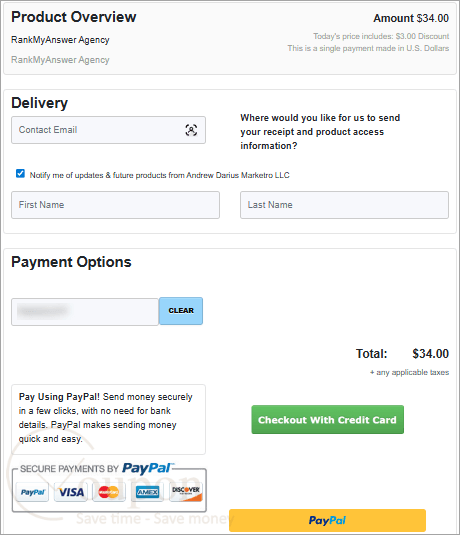 Rankmyanswer Coupon Codes