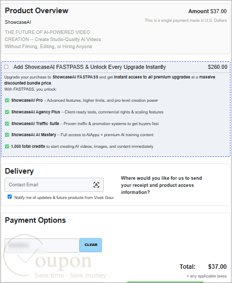 Showcaseai Coupon Code