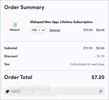 Slidepad Coupon Code