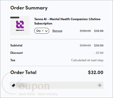 Tenna Ai Coupon Code