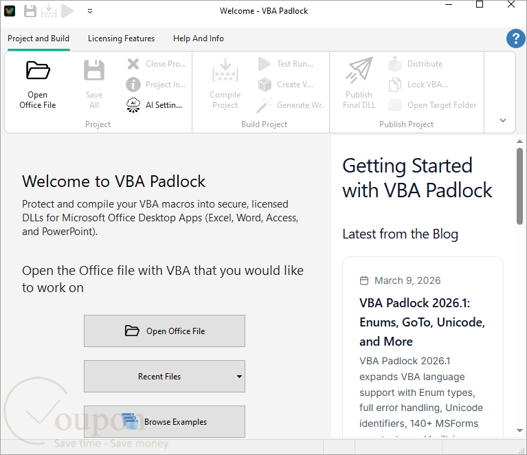 Vba Padlock Screenshot