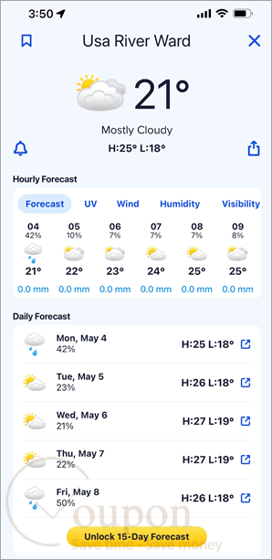 Weather Hi Def Radar Screenshot