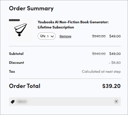 Youbooks Ai Coupon Code