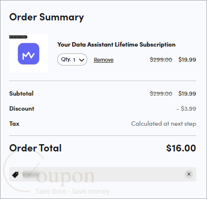 Your Data Assistant Coupon Code