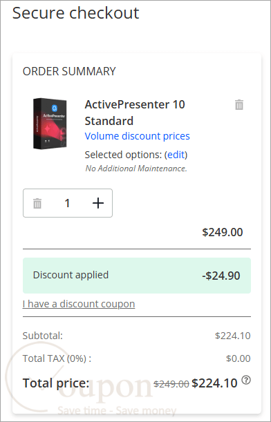 Activepresenter Coupon Code