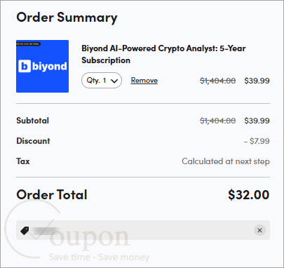 Biyond Coupon Code