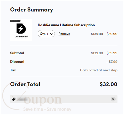 Dashresume Coupon Code