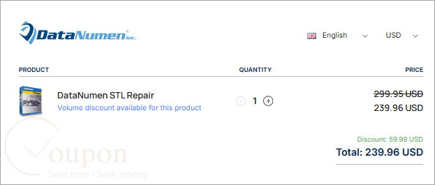 Datanumen Stl Repair Coupon Code