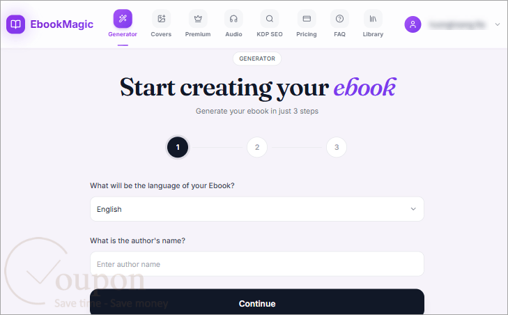 Ebookmagic Screenshot