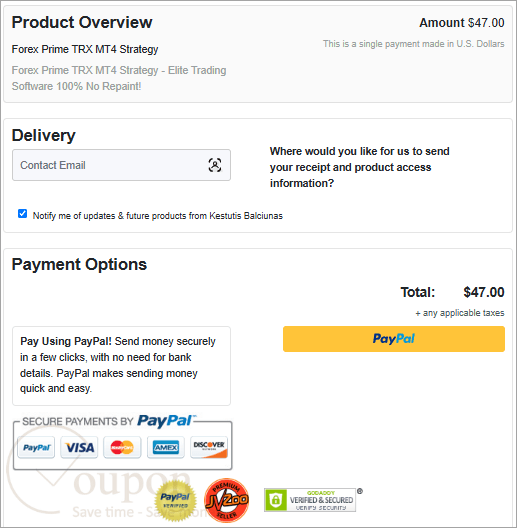 Forex Prime Trx Mt4 Strategy Coupon Code