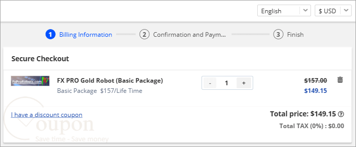 Fx Pro Robots Coupon Code