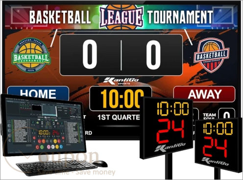Kantigo Basketball Scoreboard Screenshot