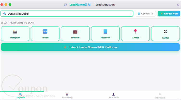 Leadhunterxai Screenshot