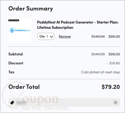 Poddyhost Ai Coupon Code