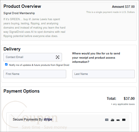 Signaldroid Coupon Code
