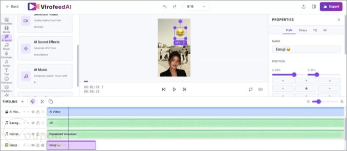 Virofeed Ai Screenshot