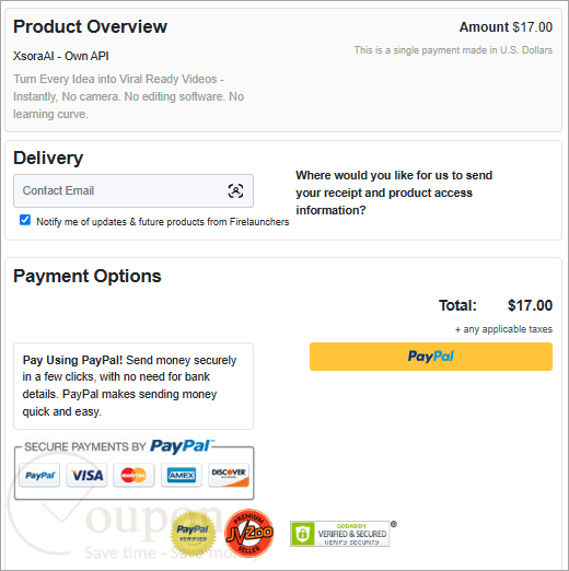 Xsoraai Coupon Code