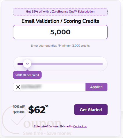 Zerobounce Coupon Code