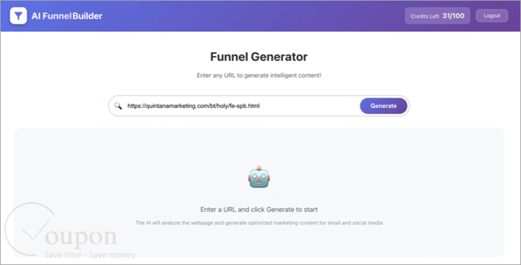Ai Funnel Design Builder Screenshot