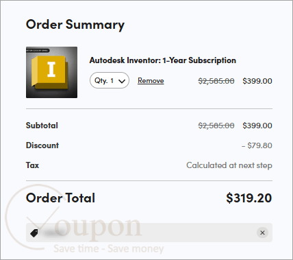 Autodesk Inventor Coupon Code