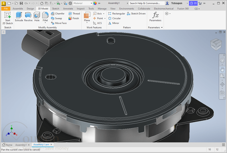 Autodesk Inventor Screenshot