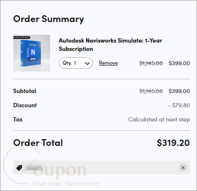 Autodesk Navisworks Simulate Coupon Code