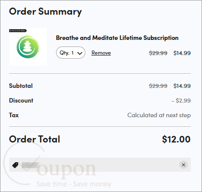 Breathe And Meditate Coupon Code