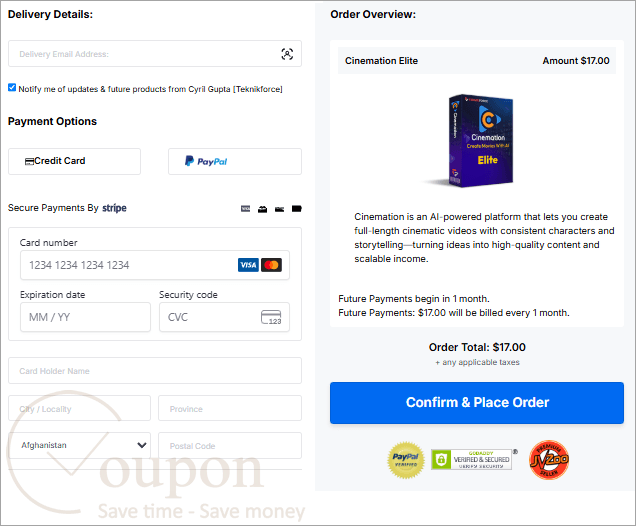 Cinemation Coupon Code