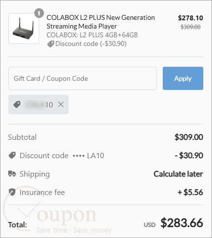 Colabox Coupon Code