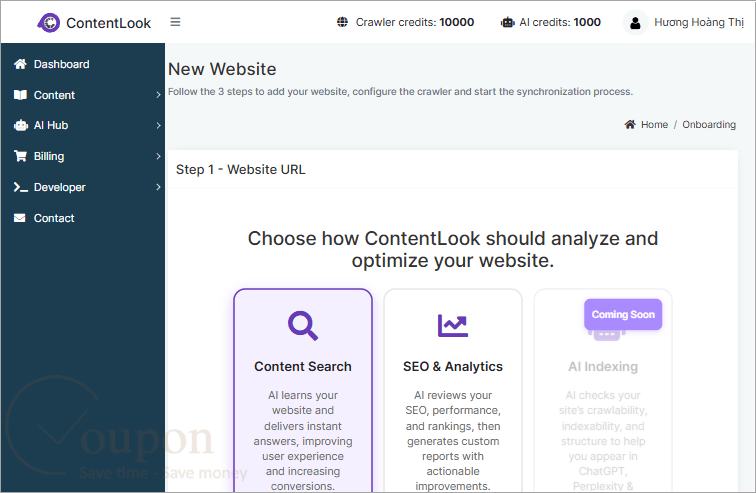 Contentlook Screenshot