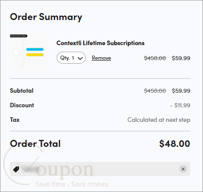 Contextli Coupon Code