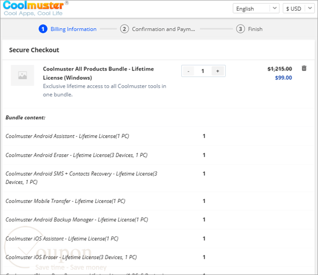 Coolmuster All Products Bundle Coupon Code